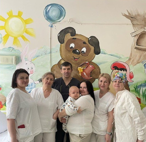 Врачи больницы им. Соловьева сделали кожную пластику малышу с 33% ожогов тела